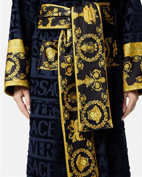 stylight versace baroque robe|Versace bathrobe selfridges.